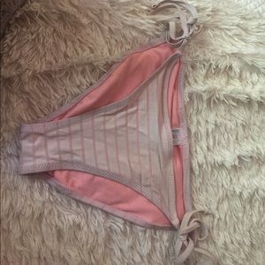 Pink bikini bottoms
