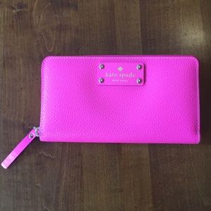 Kate Spade Hot Pink Wallet