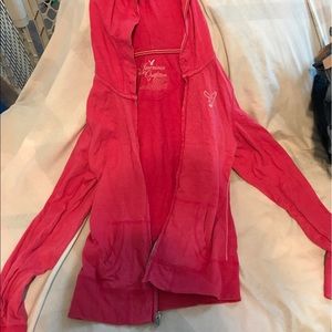 American eagle zip up hoodie