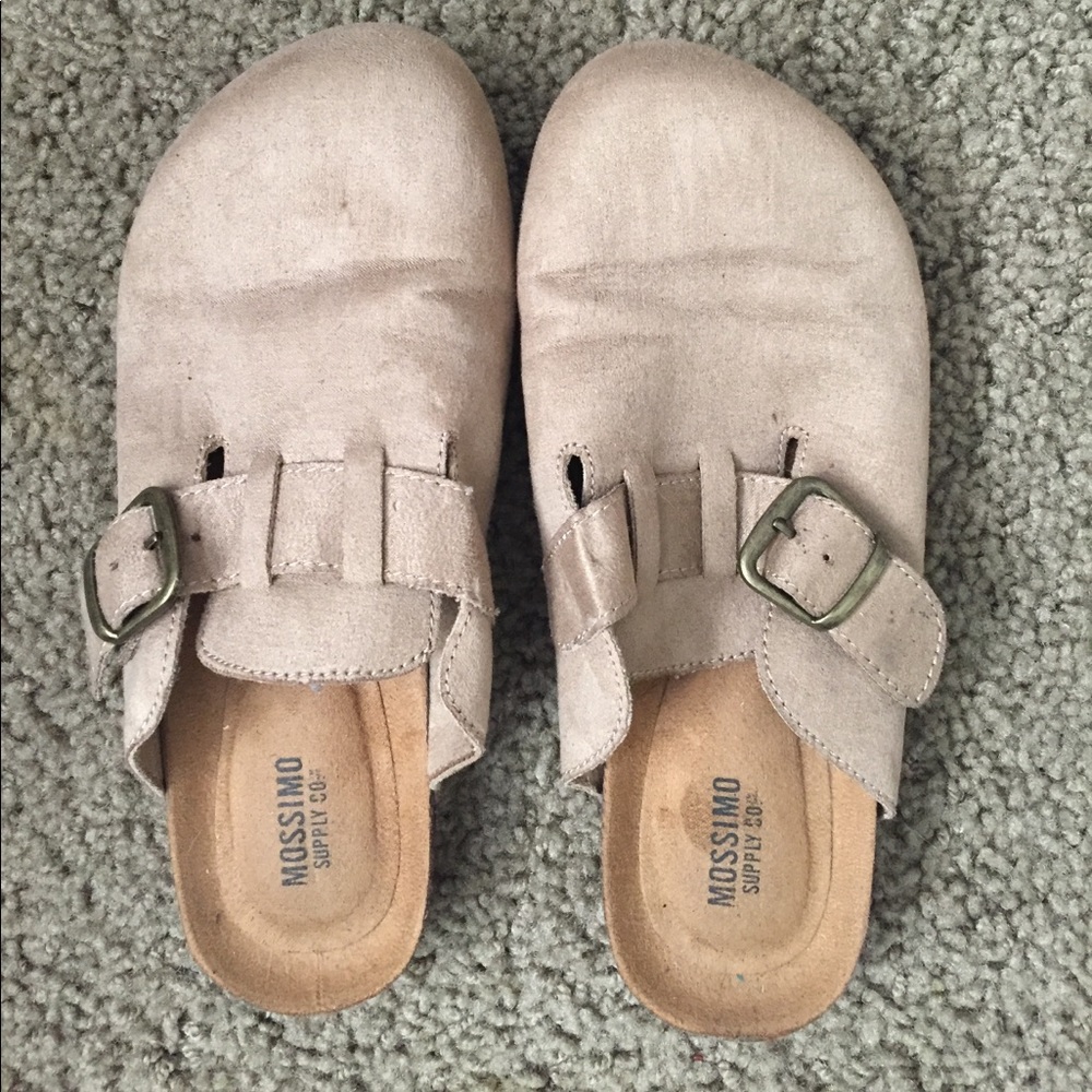 Birkenstock Like Mossimo Vegan Suede Clogs