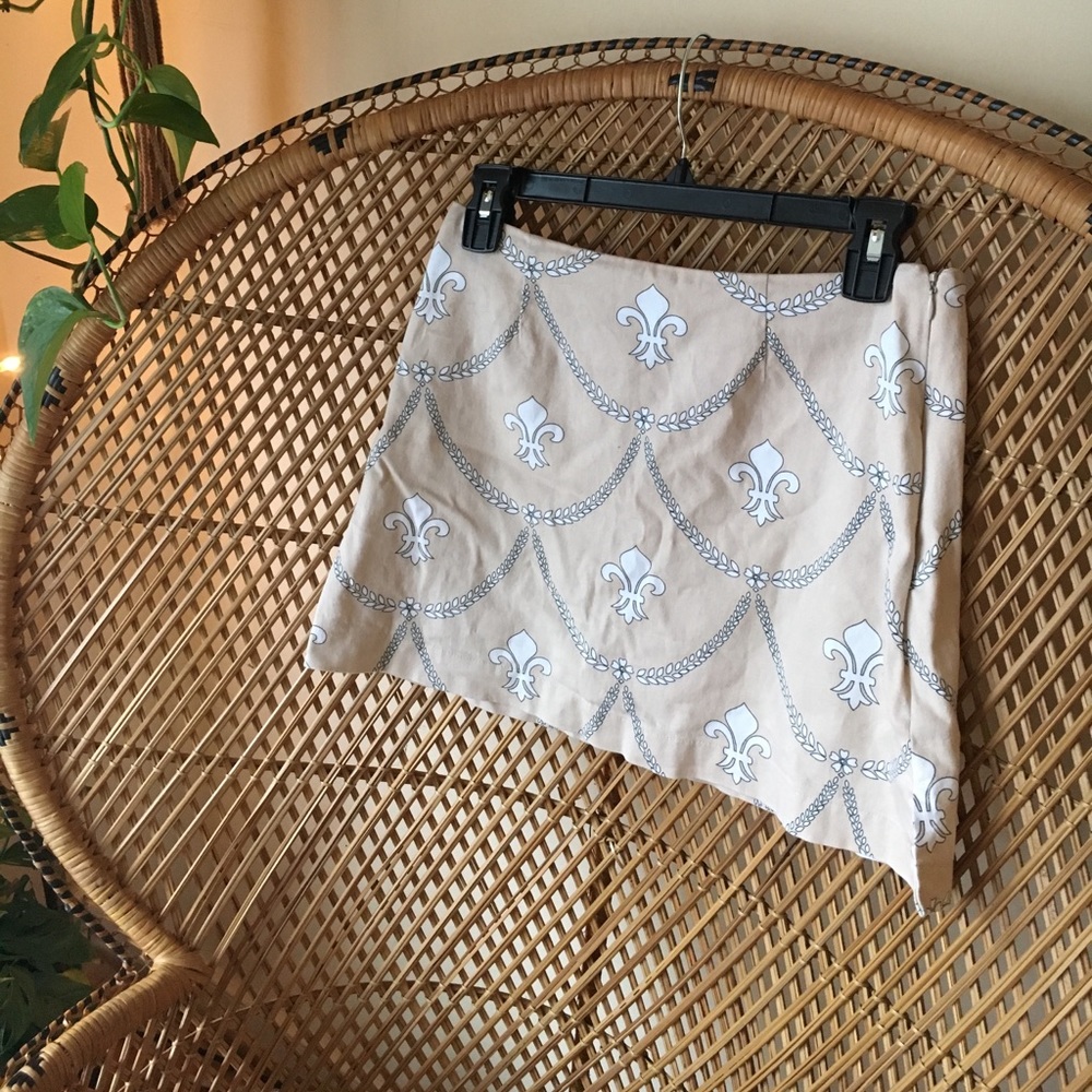 Fleur De Lis Skort