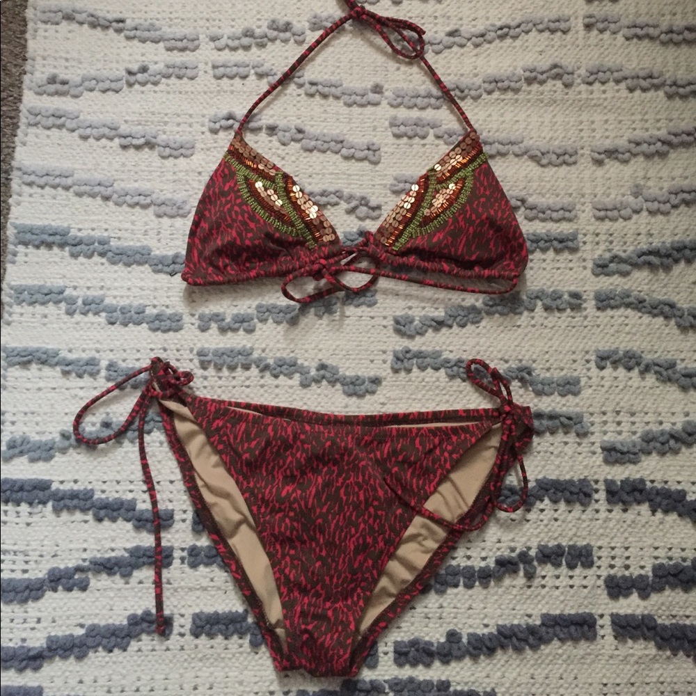 Beautiful fun two piece VS bathing suit.