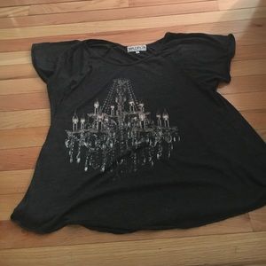 WILDFOX chandelier tee