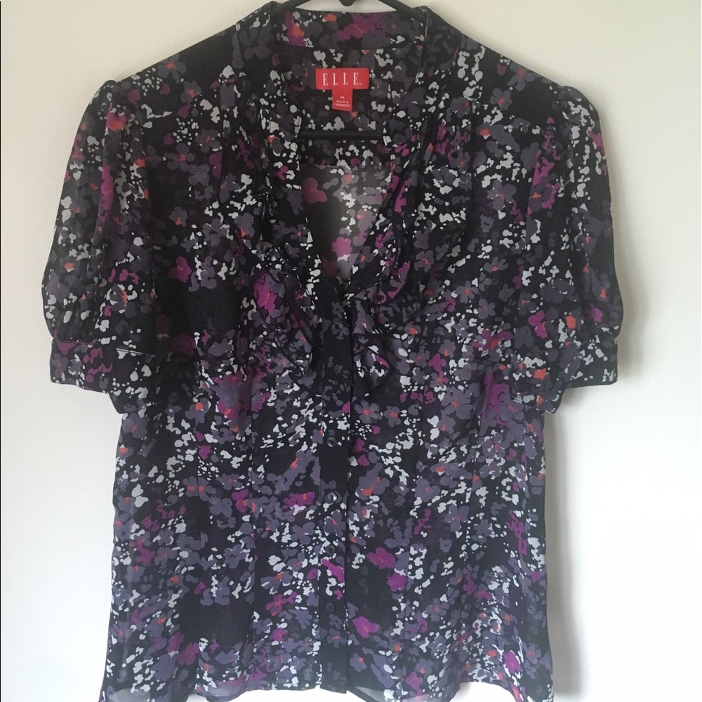 Elle Floral Sheer Blouse