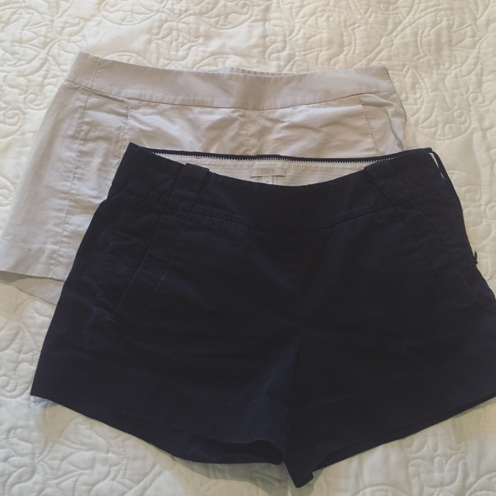 TWO FOR 20! Jcrew 100% cotton shorts!
