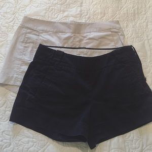 TWO FOR 20! Jcrew 100% cotton shorts!