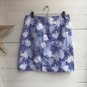 Blue Lilly Pulitzer Skirt