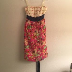 Strapless sundress from Anthropologie