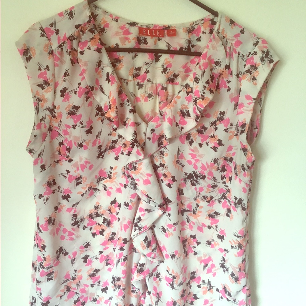 Elle floral blouse