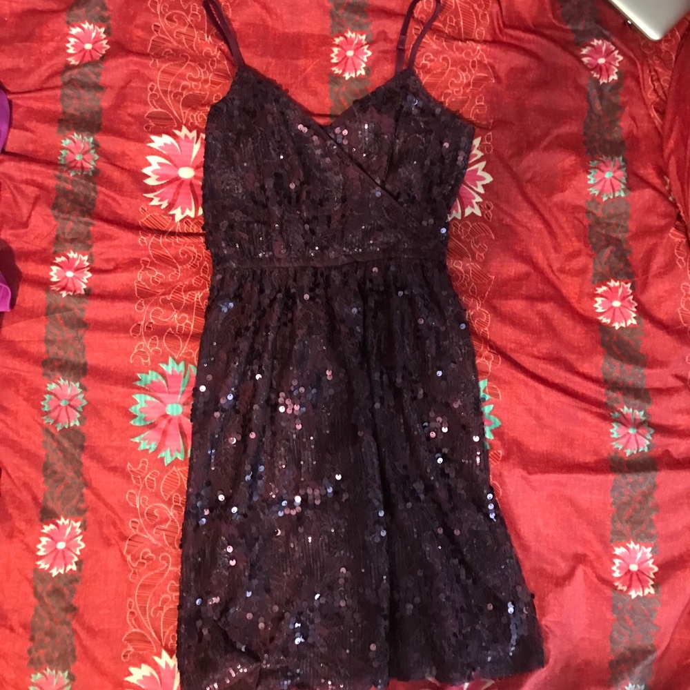 Express sequin dress
