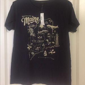 J. Crew Destination Maine Tshirt
