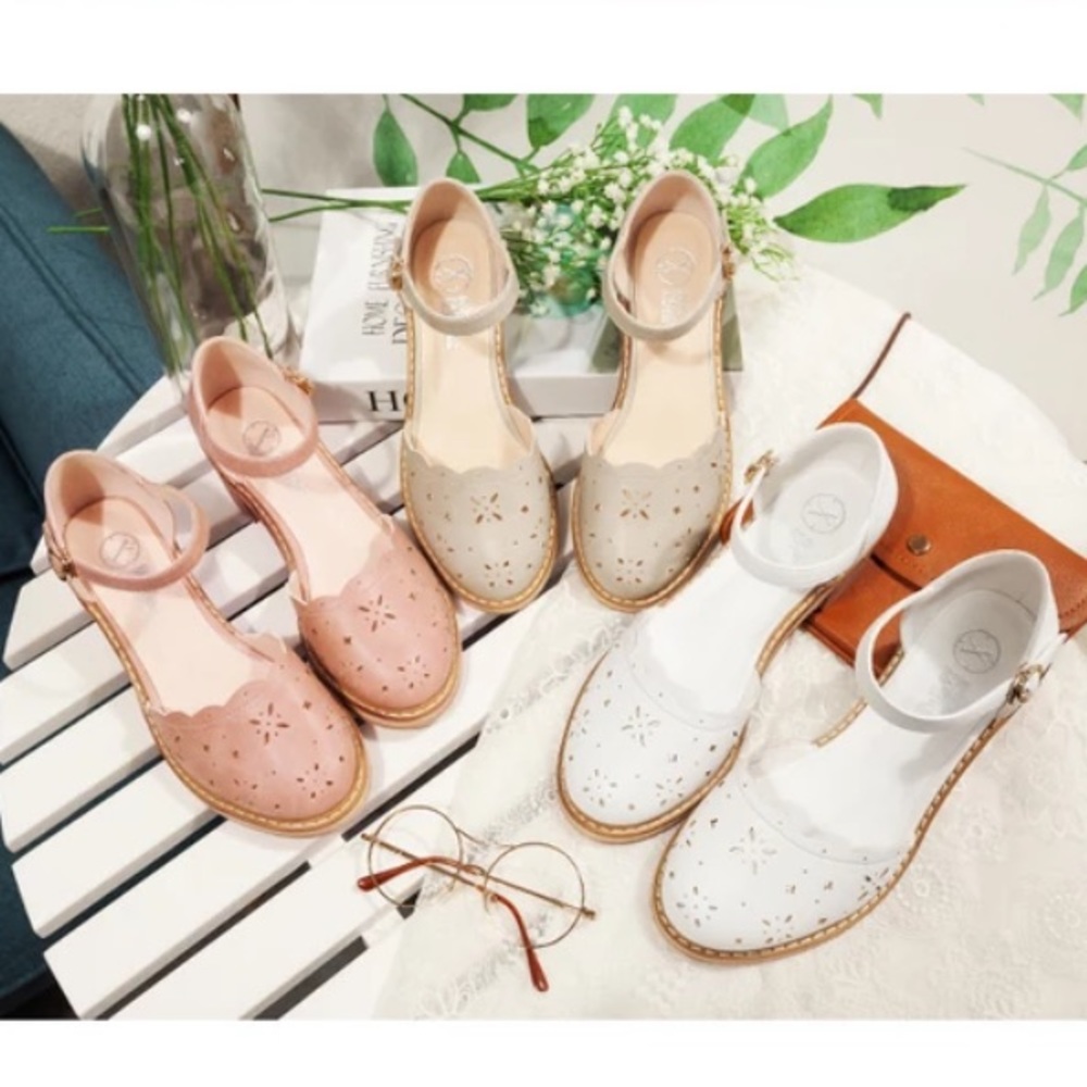 Preppy Style Sandal Shoes Kawaii ❤️