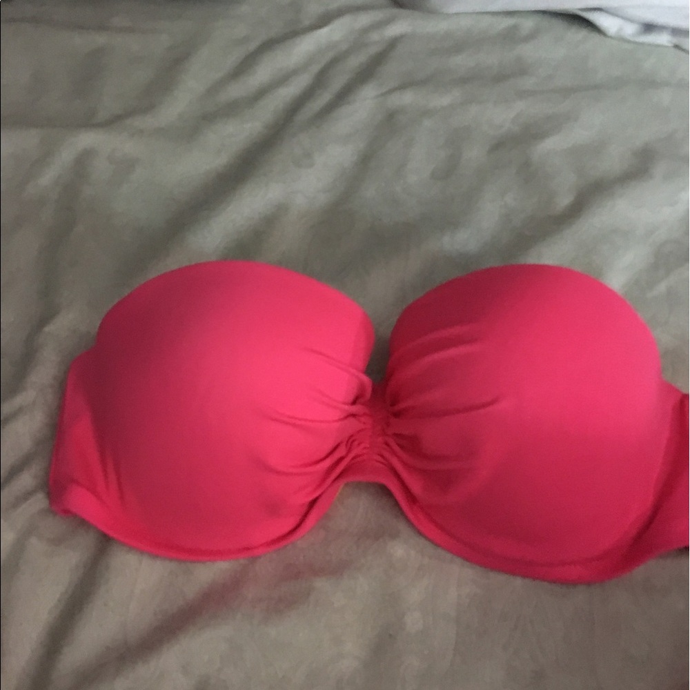 Hot pink Victoria's Secret swim top