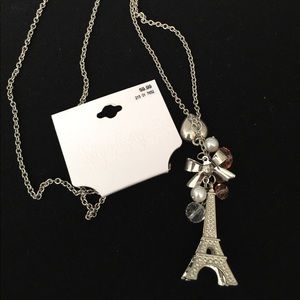 Eiffel tower necklace