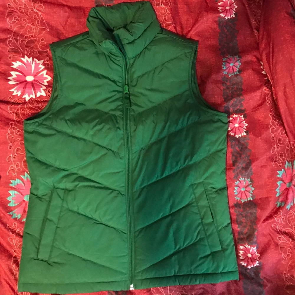 Lands end puffy vest