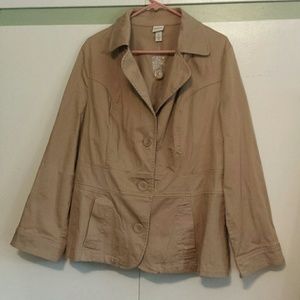Venezia size 18 Tan blazer BNWOT