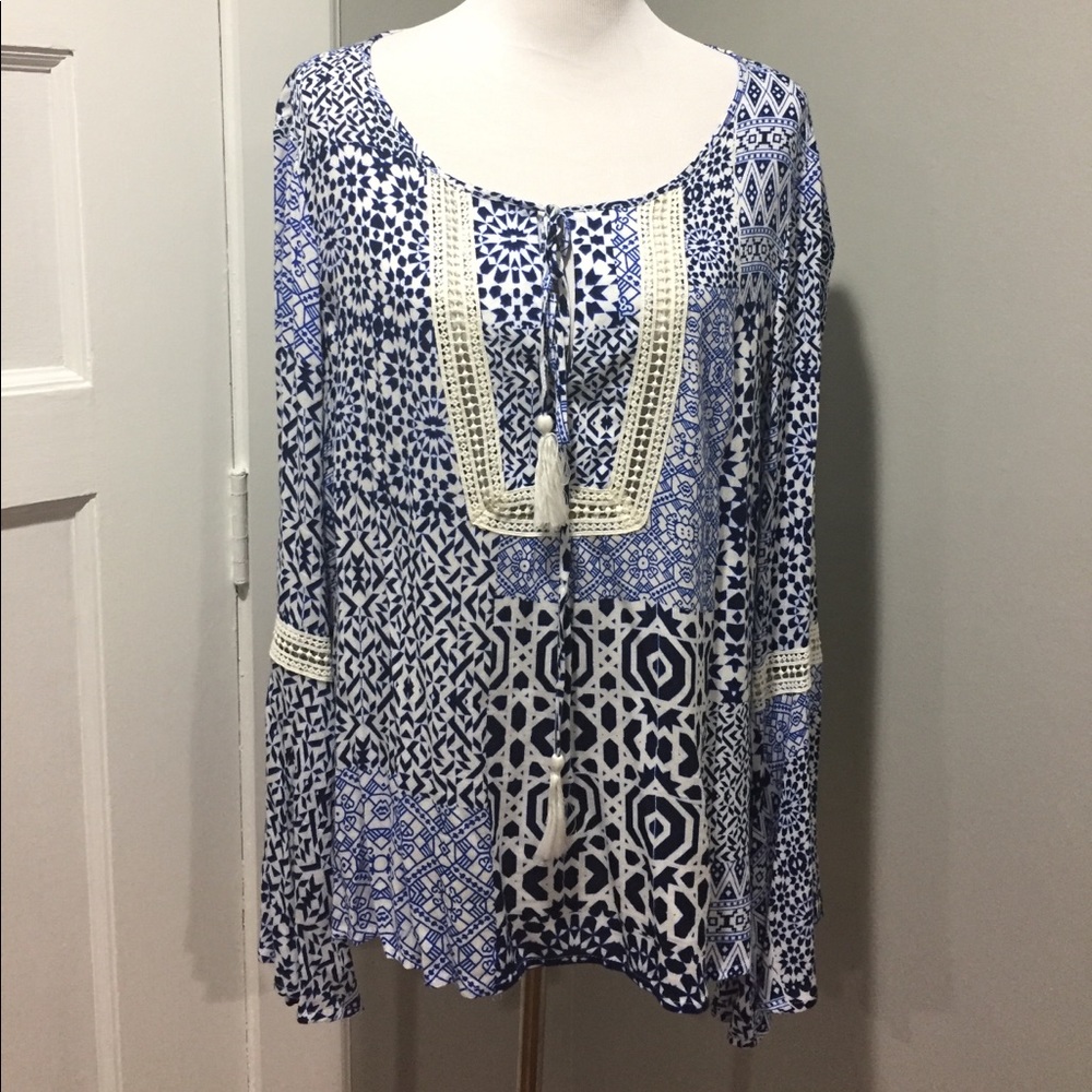 BOHO Chic August Silk Tunic