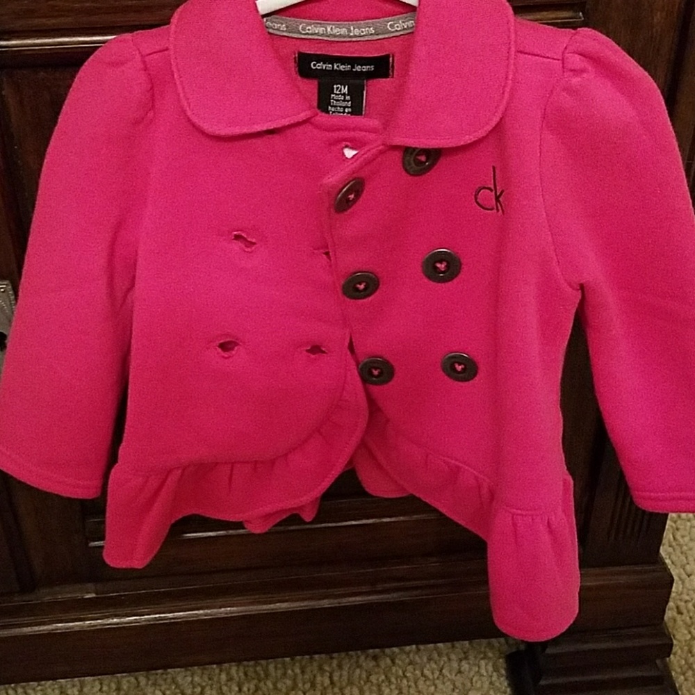 Calvin Klein pink jacket