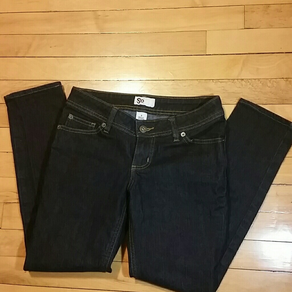 So Denims Pants Black  Size 5