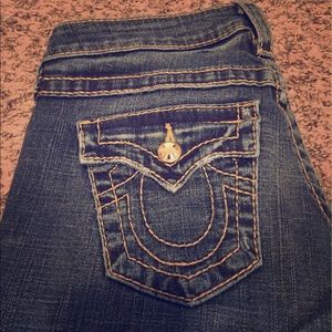 True Religion Straight Leg Jeans