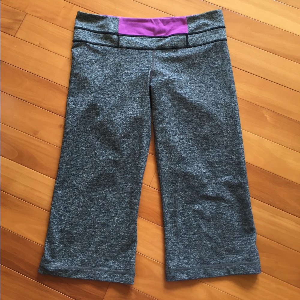 Lululemon Marled Grey Crop Pants