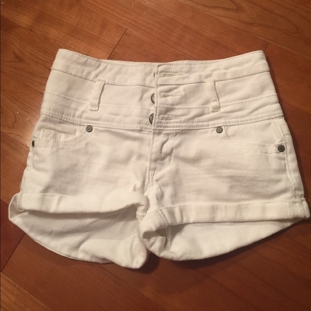 High waisted shorts