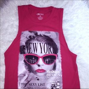 Audrey Hepburn Printed Muscle Tee Tank Top