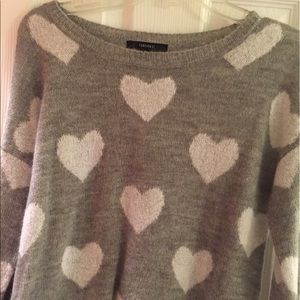 Forever 21 Heart Sweater