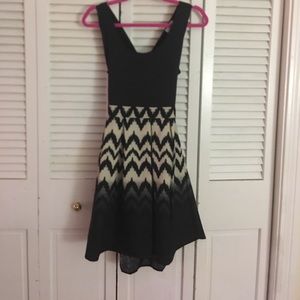Charming Charlie Striped Ombré dress