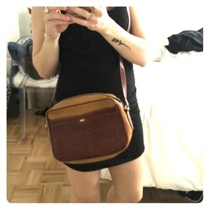 Bally vintage brown cross body