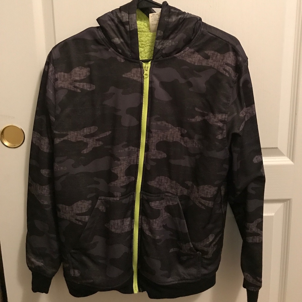 Boys fleece lined hoodie