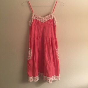 Coral sundress