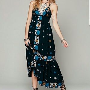 Free People Stitched With Love Maxi Dress