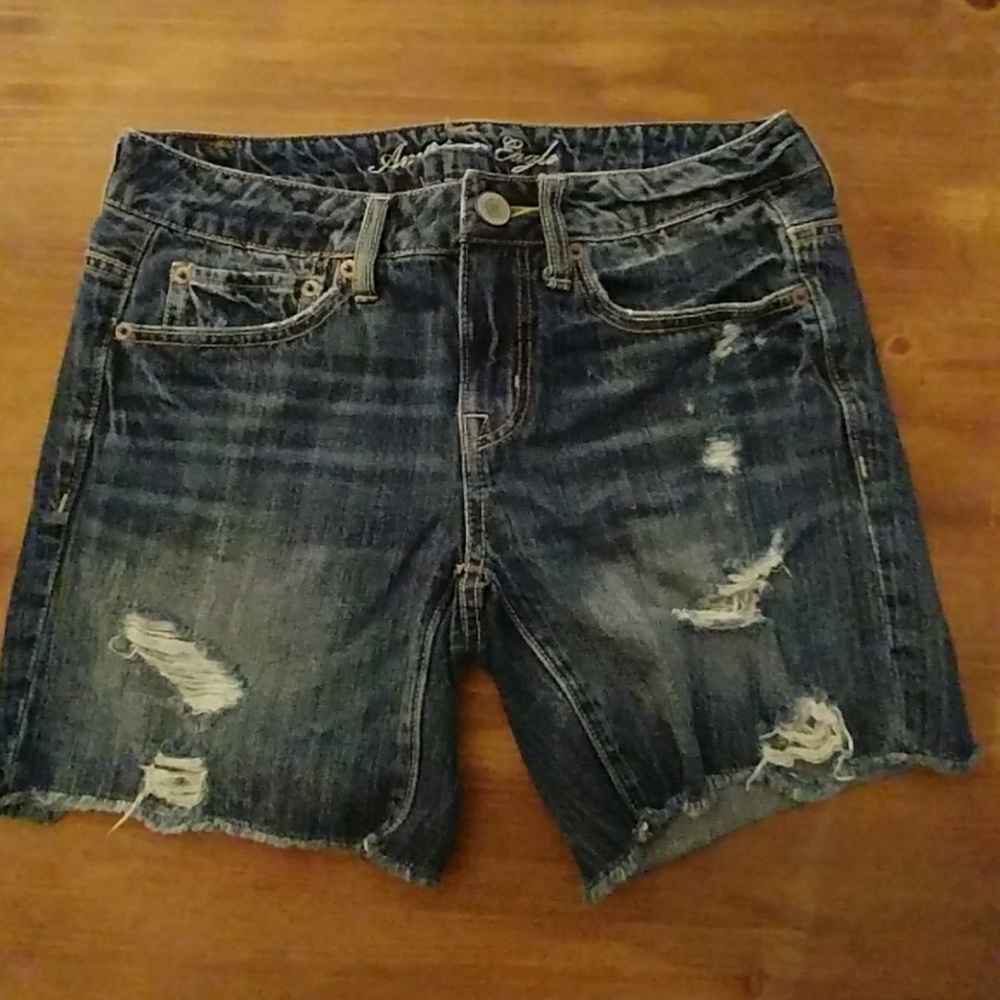 American eagle denim shorts