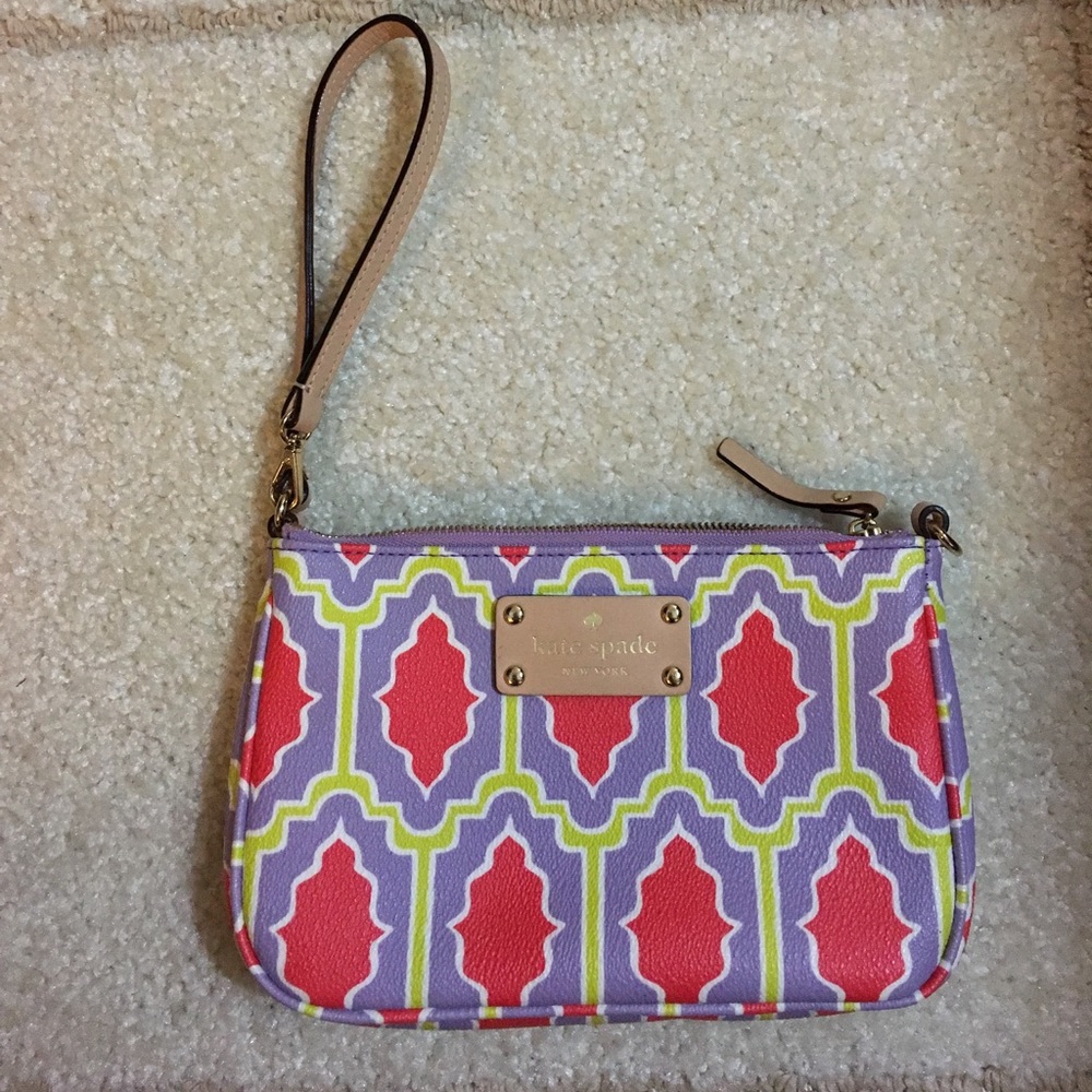 Kate Spade Multi-Colored Wristlet