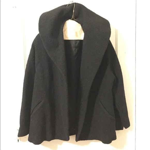 Vintage "Kinkurl" Wool Ladies Pea Coat - Picture 2 of 5