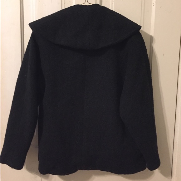 Vintage "Kinkurl" Wool Ladies Pea Coat - Picture 5 of 5