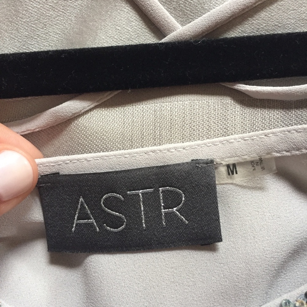 Astr Python Print Sequin Tank - image 5