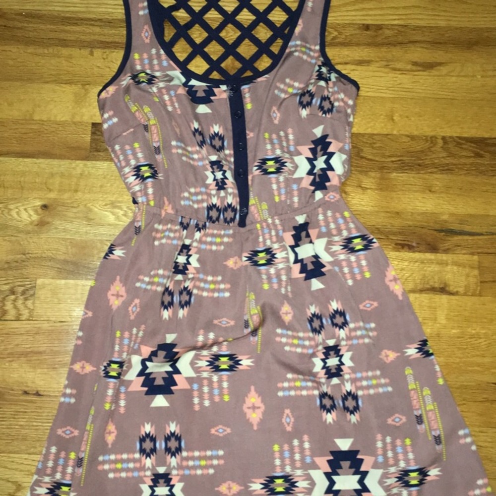 Tribal pattern dress