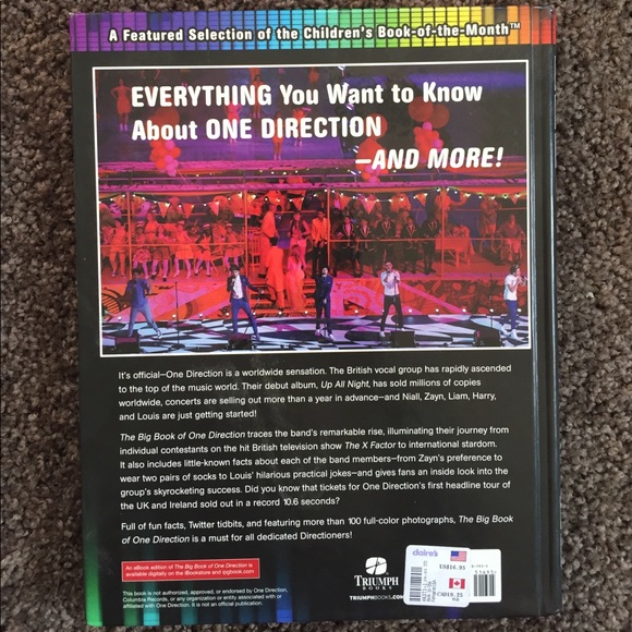 One Direction Book - Picture 2 of 2