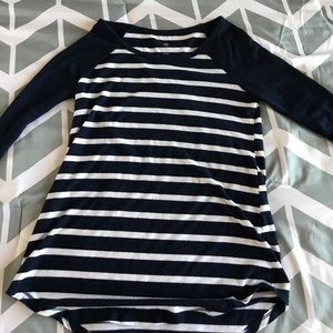 Blue/White Striped Shirt