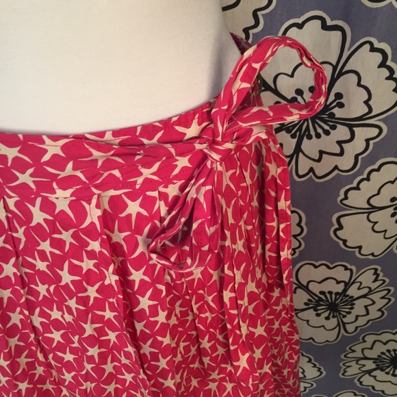J. Crew Starfish Wrap Circle Skirt Size 4 - Picture 4 of 6