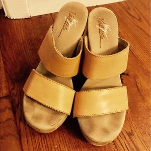 Tan Platform Sandals