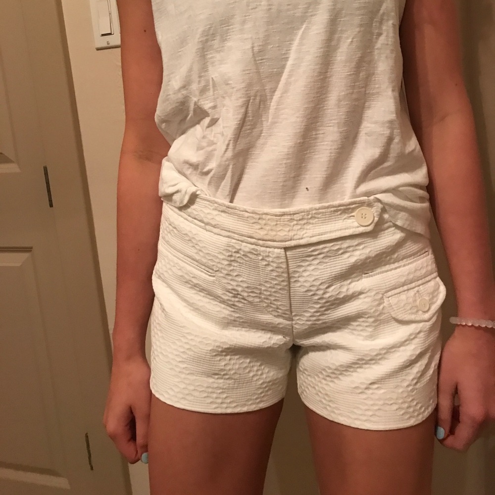 White shorts