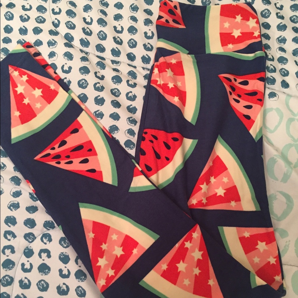 Tween Watermelon Leggings! Lularoe Americana