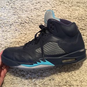 Nike Jordan 5 All Blue men's size 13 - used