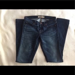 J Brand low rise pencil leg jeans sz 27 high tide