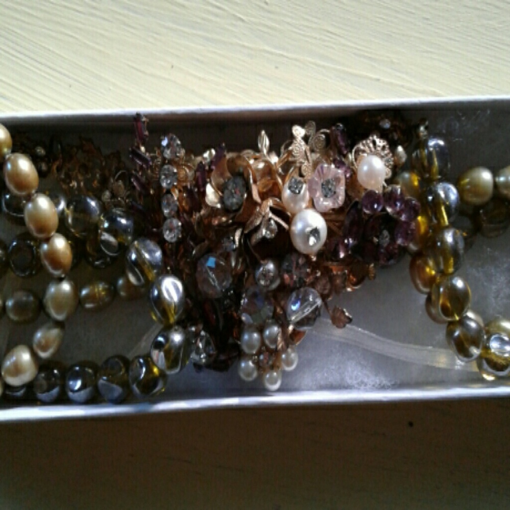 Vintage, handmade , one of a kind necklace!