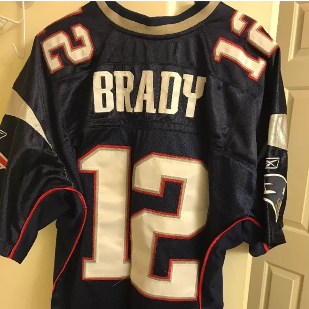 Tom Brady jersey still with tags