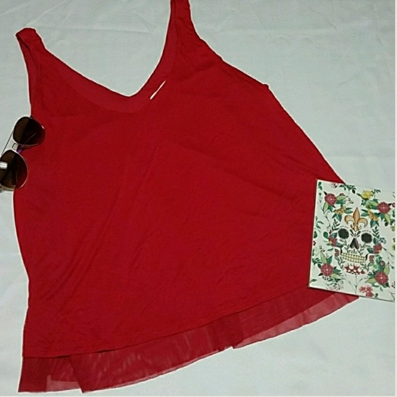 Ambiance Tops - Ambiance Apparel Flowy Layered Tank Top